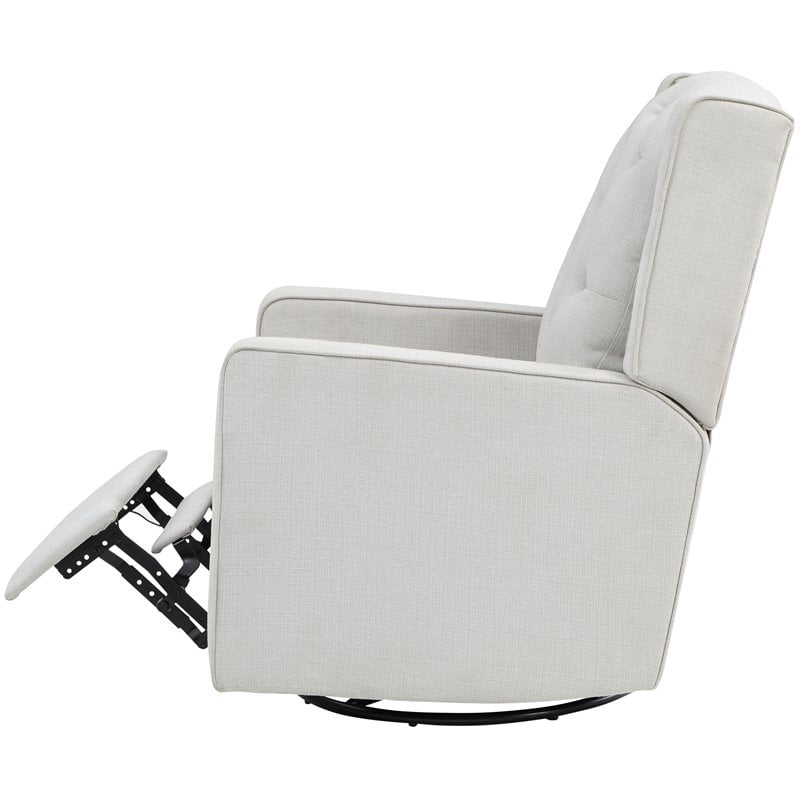 AFG Ava Manual Swivel Glider Recliner, Gray