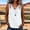 White, variant on QUNYINEY Summer Tank Tops for Women Trendy Cotton Linen Colorblock Tops Lace V Neck Loose Fit Casual Sleeveless Tee Shirts Womens