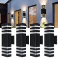 thumbnail image 1 of Luminarias de Pared LED MUCLUD Cuadradas 15" 14W Luz Blanca Día IP65, 1 of 8