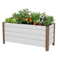 thumbnail image 1 of Premium Aluminum Raised Garden Bed, 18" Deep Planter Box with Drainage Holes, Outdoor Planter Rust-Resistant Lightweight, Rounded Edges, 1 of 6