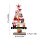 thumbnail image 3 of Adornos de madera, decoraciones navideñas, centro de mesa navideño, muñeco de nieve de madera, Papá Noel, decoraciones de mesa navideñas, adecuados para fiestas, decoración de interiores, decoraciones, 3 of 6