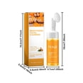 thumbnail image 4 of Pisexur Belleza Maquillaje Limpiador facial hidratante de cúrcuma (3 unidades), reduce los poros, refresca, aclara las manchas, unifica el tono y da luminosidad (300 ml).para mujeres y hombres, 4 of 9