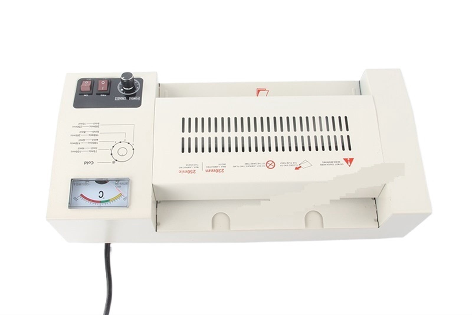 A4 230mm Hot +Cold Thermal Laminating Machine Pouch Roll Laminator Office Equipment Embossers ,Easy Operation