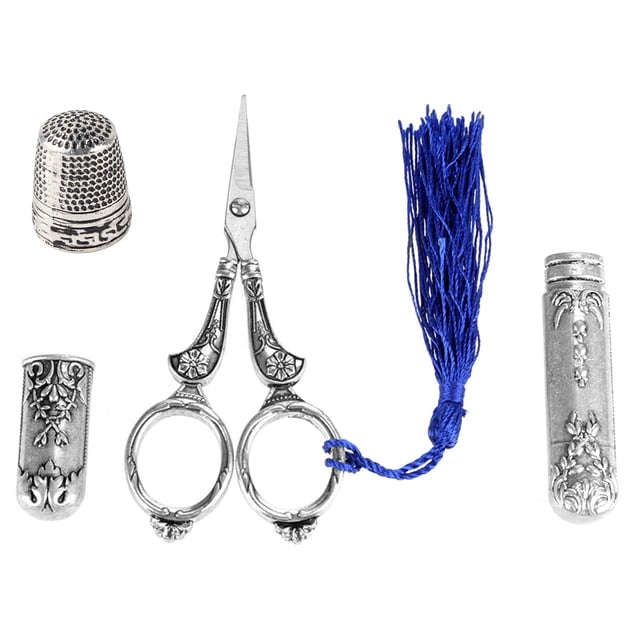 Oubit Classical Scissors,Vintage Stainless Steel Sewing Stainless Steel Scissors Scissors Masterfully Created