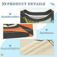 thumbnail image 2 of FORMRS Boys Rash Guard Short Sleeves Swim Shirt Quick Dry UPF 50+ Sun Protection, Sizes 3-12T, Mid Century Glasses, 2 of 6