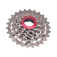 thumbnail image 1 of Cassette de Bicicleta DYNWAVEMX 6 Velocidades 11-26 Dientes Rojo, 1 of 8