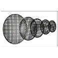 thumbnail image 1 of QK-9062-8 - SPEAKER GRILL 8IN BLK, 1 of 1