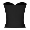 thumbnail image 6 of Timegard Tube Tops for Women Summer Beach Sleeveless Strapless Knot Knit Tops Comfy Slim Tee Solid Color, 6 of 7