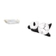 thumbnail image 5 of Bandeja de tocador rectangular nórdica y reloj de pared con forma de panda. Organizador de decoración moderno, práctico y resistente para el hogar: co, 5 of 8