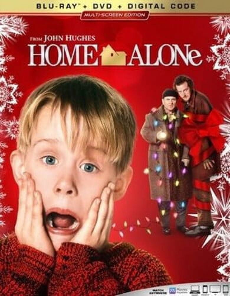 Home Alone (2020 Holiday Line Look) (Blu-ray + DVD + Digital)