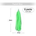 thumbnail image 2 of 30PCS Paper Tassels Tassel Garland DIY Hanging Solid Color Paper decorations Party Garland Decor for Party Wedding, Festival, Baby Shower Decoration-green, 2 of 5