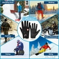 thumbnail image 5 of Anti-Slip Waterproof Thermal Winter Gloves for Men & Women – Windproof Cold Weather Motorcycle & Bicycle Riding Gloves, Touchscreen Hiking Cycling Sport Gloves for Outdoor Activities, 5 of 8