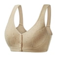 thumbnail image 2 of 2026 Womens Wireless Bras Seamless No Underwire Front Closure Bra Wireless Full Coverage Everyday Bras OTHER, Size 38, 2 of 3