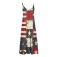 thumbnail image 5 of FcBaudy Camisole Sans Manches Col en V, Robes d'Été pour Femmes, Robes Sans Manches Mode Imprimée Bretelles Robes Femmes, 5 of 5