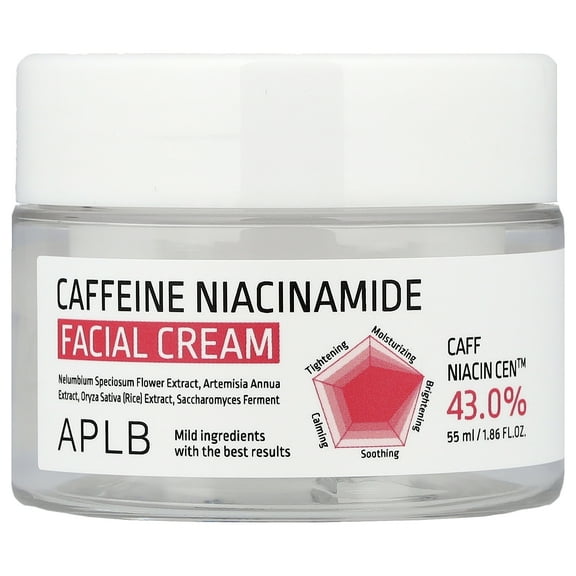 APLB Caffeine Niacinamide Facial Cream , 1.86 fl oz (55 ml)