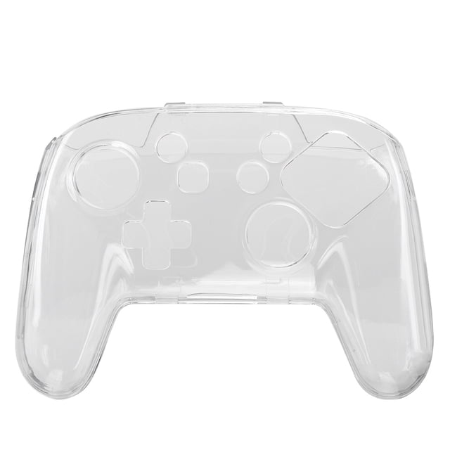 Carcasa protectora transparente antideslizante de cristal para mando de Switch Pro