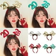 thumbnail image 2 of 2026 Happy New Year Hairband Head Accessory For Adult Children New Year Event, 2 of 10