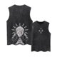 thumbnail image 1 of Camiseta Vintage de manga corta para hombre, ropa de calle estilo Hip Hop, con estampado gráfico de Anime japonés, Harajuku, informal, holgada, lavada, 1 of 5