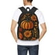 thumbnail image 4 of Balery Autumn Pumpkin Leaves Mochila para hombre y mujer - Tela Oxford 600D resistente - Gran capacidad, resistente al agua, ideal para la escuela, viajes y senderismo, 4 of 6