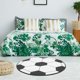 thumbnail image 5 of Alfombra redonda de fútbol, decorativa, antideslizante, para dormitorio, 5 of 6
