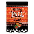 thumbnail image 2 of Breeze Decor 13055 Thanksgiving Happy Fall 2-Sided Vertical Impression House Flag - 28 x 40 in., 2 of 2
