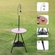 thumbnail image 2 of Advancent Pequeño portátil plegable para exteriores con de transporte, plegado flexible, bolsa de malla, adecuado para acampar en interiores, carpas negro, 2 of 6