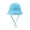 Blue, variant on Baby Hats Toddler Kids Soild Outdoor Adjustable Beach Bucket Sun Hat Blue M