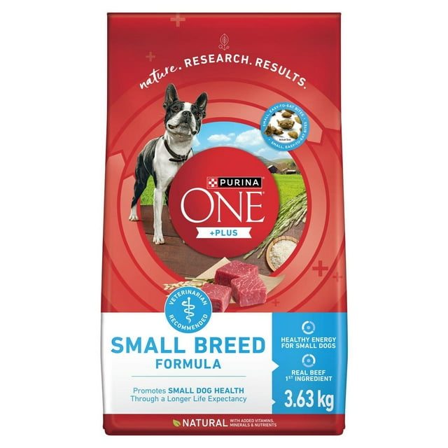 Purina ONE SmartBlend Formule Pour Petit Chiens Boeuf, Nourriture Sèche pour Chiens