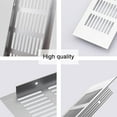 8x30/30x8 Eggcrate Grille, Aluminum Vent Cover, Low Noise, High Air