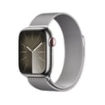 thumbnail image 1 of Smartwatch Apple Series 9 (GPS + Cellular) Caja de acero inoxidable Plata 41MM pulsera Milanese Loop Plata, 1 of 4