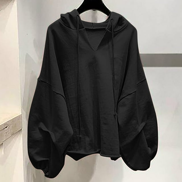 Hauts pour Femmes, Chandails Décontractés à Manches Longues pour Femmes avec Capuche, Hauts Unis, Cadeaux des Fêtes, TTTG