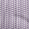thumbnail image 1 of oneOone Cotton Poplin Twill Medium Purple Fabric Asian Geometric Quilting Supplies Print Sewing Fabric By The Yard 56 Inch Wide, 1 of 4