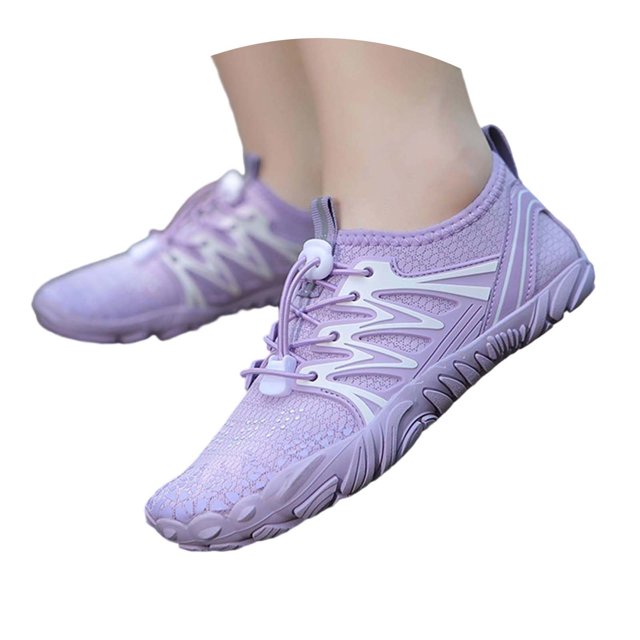Dsscvnef Espadrilles de Randonnée pour Femmes Chaussures de Marche Légères pour Activités Extérieures Confortables Lacets Élastiques Design à Semelle Plate pour Toutes Saisons