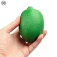 thumbnail image 4 of Luxtrada 12/6pcs Fake Lemon Artificial Fruits Lifelike Lemons Simulation Lemon Green and Yellow Lemon Mixed Set for Home Fruit Shop Supermarket Desk Office Or Props, 4 of 9