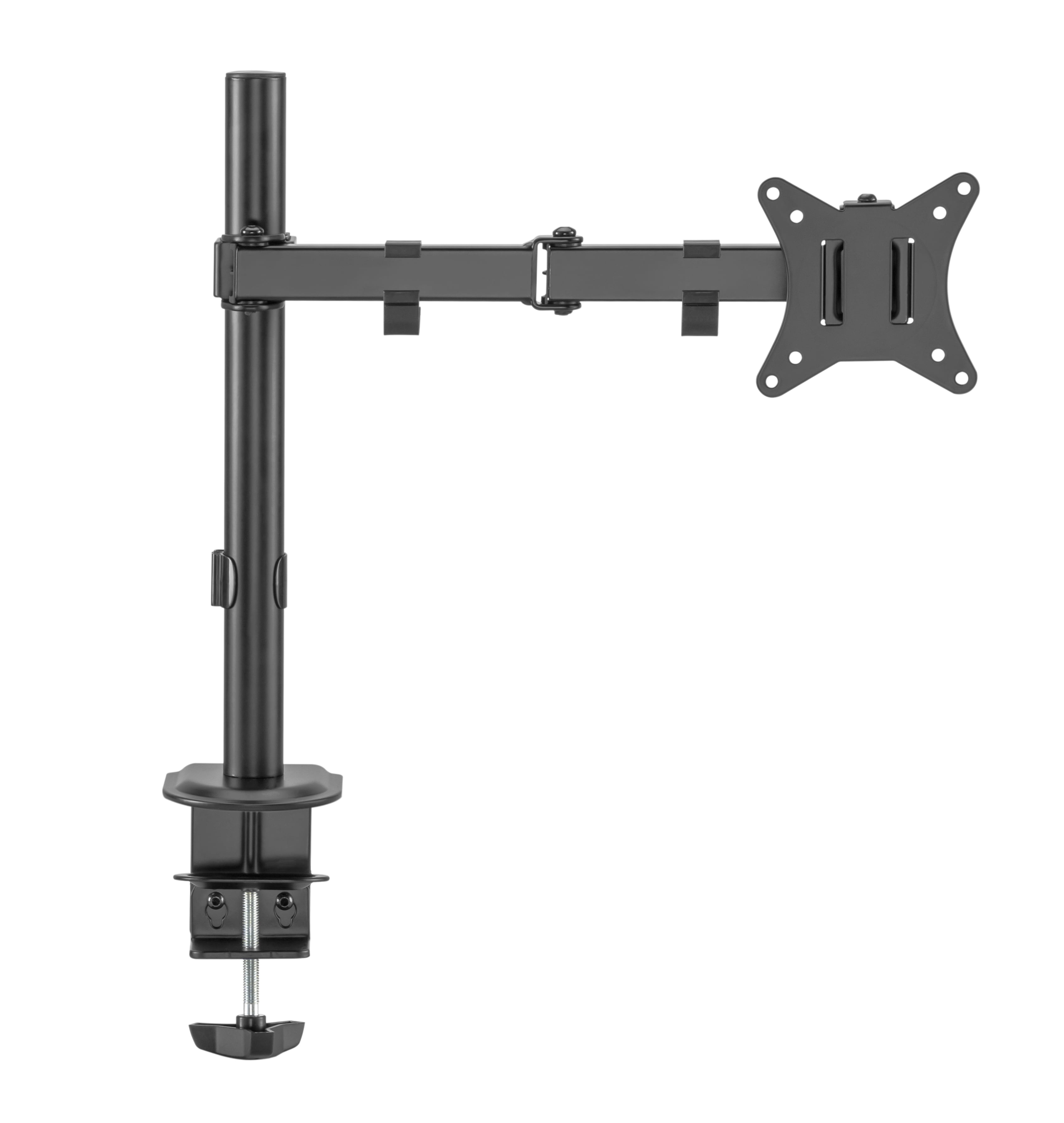 Single-Monitor Steel Articulating Monitor Mount For most 17”-32” monitors