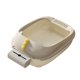 thumbnail image 5 of Caja de Arena Abierta, Bandeja de Cama, Jaula, Bandeja Grande, Inodoro, Caja de Arena, Papelera, Caja de Arena para Gatos, Caja de Arena para Mascotas Base Blanca50X35X20CM Salvador Bandeja de arena para gatos, 5 of 10