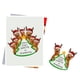 thumbnail image 4 of Colgante de alce navideño para fiesta de árbol de Navidad, regalo de decoración interior al aire libre, ocho cabezas Feliz Sencillez, 4 of 5