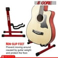 thumbnail image 6 of 5 Core Guitar Stand A Frame w Soft Foam Arm Non Slip Rubber for Acoustic Electric Bass Ukulele, 6 of 53