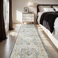 thumbnail image 4 of -Runner Rug X Rugs for Living Room- Machine Washable Rug-Soft Living Room Rug-Vintage Non Slip Carpet-Rugs for Bedrooms Dining Office, 4 of 7
