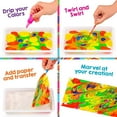 thumbnail image 3 of Original Stationery Rainbow Marbling Kit, One Marble Painting Kit Kids Art and Craft for Child Girls, 3 of 9