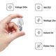 thumbnail image 3 of 6-pack E12 15W Himalayan Salt Lamp Replacement Bulbs for cozy decor (220-240V), 3 of 3