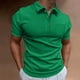 thumbnail image 1 of pstuiky camisetas para hombre, Blusa informal de manga corta con botones y cuello vuelto para hombre camisas casuales para hombre s, 1 of 6