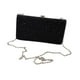 thumbnail image 2 of Bolso de noche para mujer con diamantes de imitación, bolso de mano versátil, elegante bolso con cadena para el hombro Negro, 2 of 8