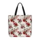 thumbnail image 1 of Easygdp Rose Flowers Bolsa Tote para Mujer, Bolso de Hombro para Trabajo, Playa, Viajes, Compras y Supermercado, 1 of 7