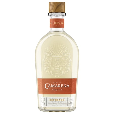 Familia Camarena Tequila Reposado, 750ml Glass Bottle, 40% ABV, 80 Proof
