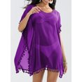 thumbnail image 3 of Argulvti Bikini de Plage pour Femmes, Tenue de Plage Couvre-Maillot à Franges, Robe d'Été pour Dames, 3 of 7