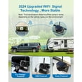 thumbnail image 4 of INSEETECH 1080P Solar Wireless Backup Camera, Magnetic WiFi Hitching Camera, Night Vision,365 Days Standby, Rechargeable Battery, Rear/Front View for Horse Trailer Pickup RV Car for Phone Pad Android, 4 of 9