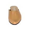 thumbnail image 2 of PEERAGE Lisa (4089) Women Extra Wide Width Dress Mules Brown 7, 2 of 6