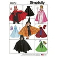thumbnail image 3 of Simplicity Childs' Size S-L Cape Costume Pattern, 1 Each, 3 of 3