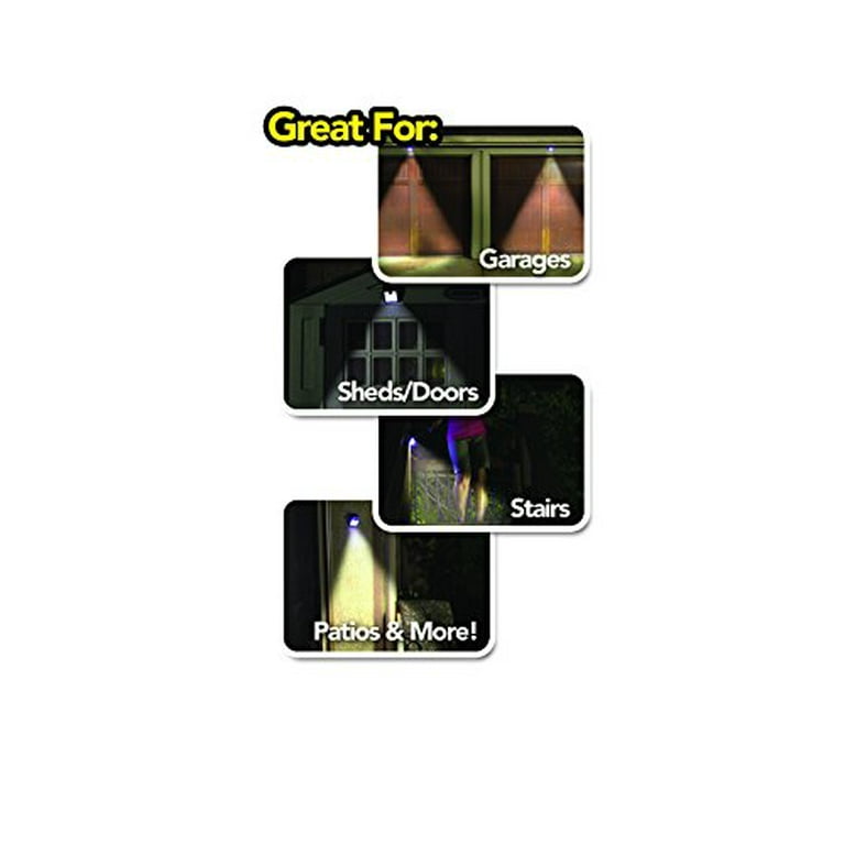 Ever Brite Light Solar Powered Outdoor LED Motion Sensor Path & Security Light As Seen On TV